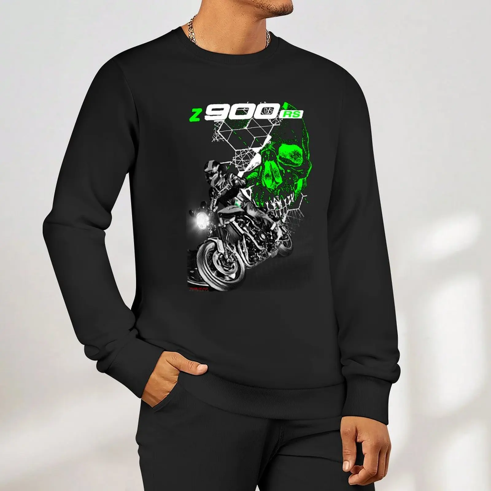 مقهى المتسابق Kawa 900 Z 9 RS البلوز رياضية رجالي مصمم ملابس ملابس للرجال رياضية جديدة هوديس وبلوزات