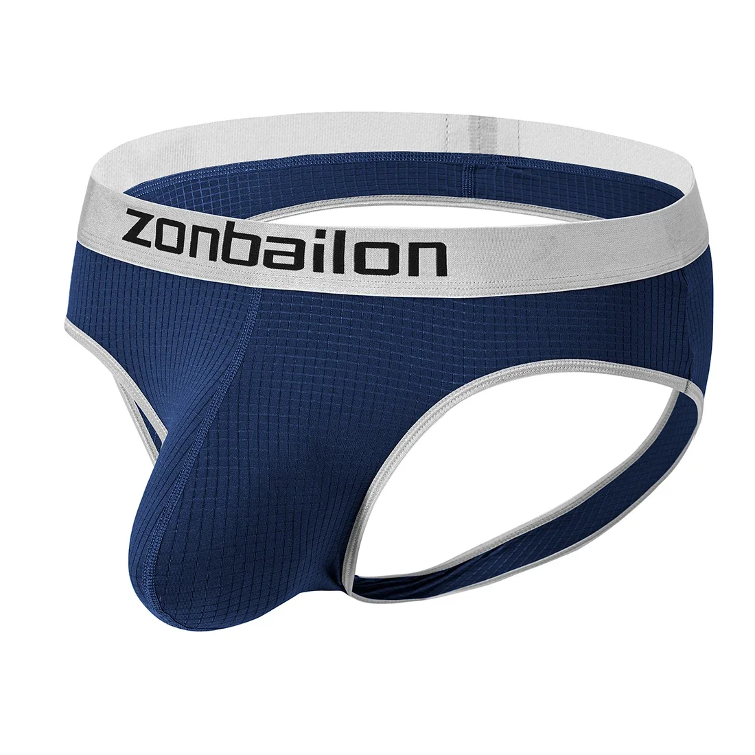Jinshi Mens Briefs Sexy Bikini Briefs Hollow Buttocks Sissy Men's Underwear Comfortable Underpants