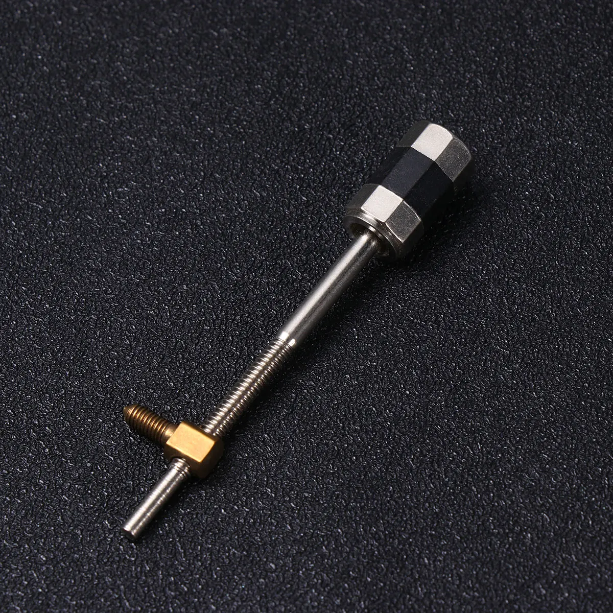 

Violin Parts Violin Pull Bow Parts Simple Durable Metal Viola Pull Bow Rod for Home Store (Suitable for Violins Under 1/2 Size)