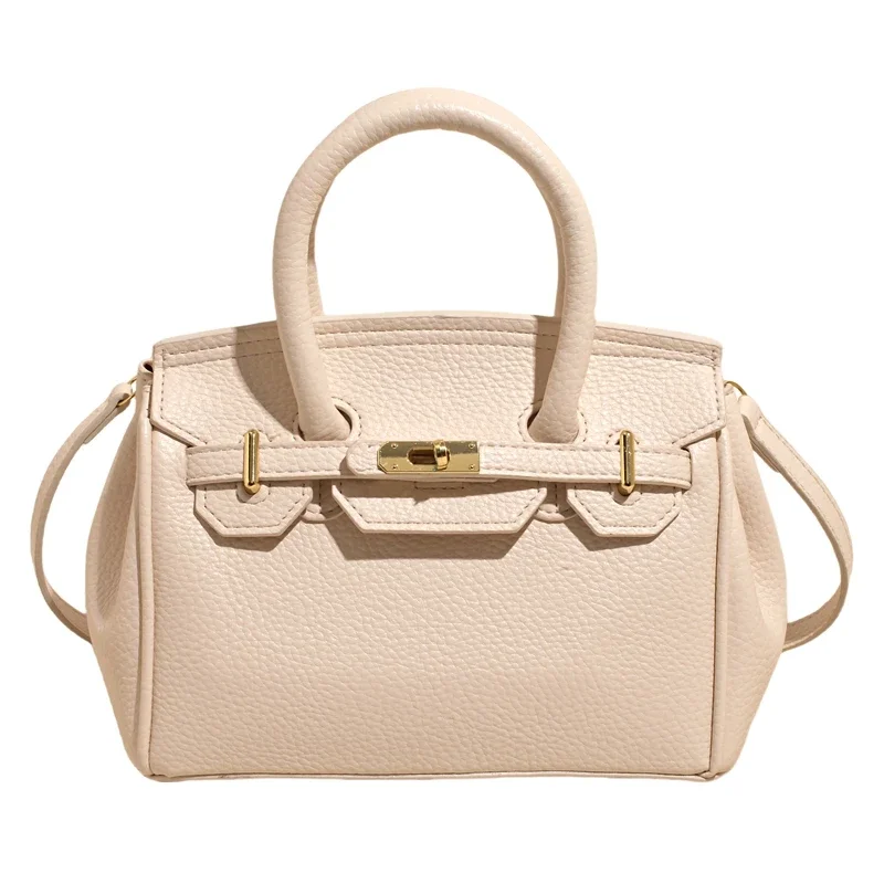 حقيبة كتف أنيقة للسيدات من العلامة التجارية الفاخرة - حقيبة ساعي جلدية فاخرة من تصميم المصمم الشهير للنساء #4