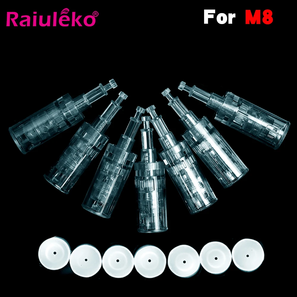 50/20/10Pcs Bayonet Cartridge Microneedling Needles Replacement for Dr.imp pen Ultima M8 11Pin/24Pin/36Pin/5D Nano Micro Needles