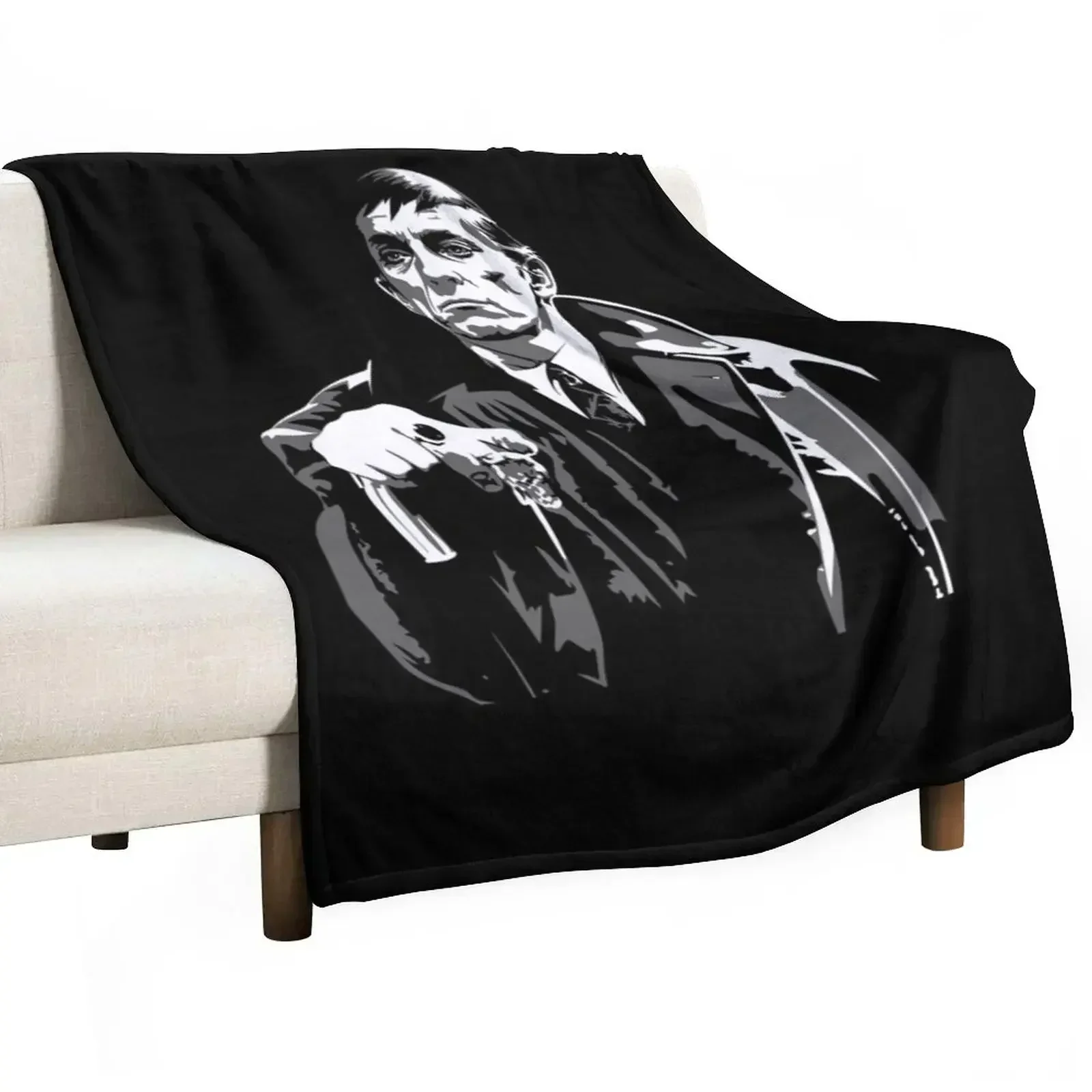 

Dark Shadows Barnabas Collins Throw Blanket Personalized Gift warm for winter Picnic Decorative Sofas Blankets