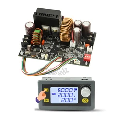 20A/1200W 15A/900W 6-70V To 0-60V CV CC Step Down Module CNC Adjustable DC Regulated Power Supply Maintenance