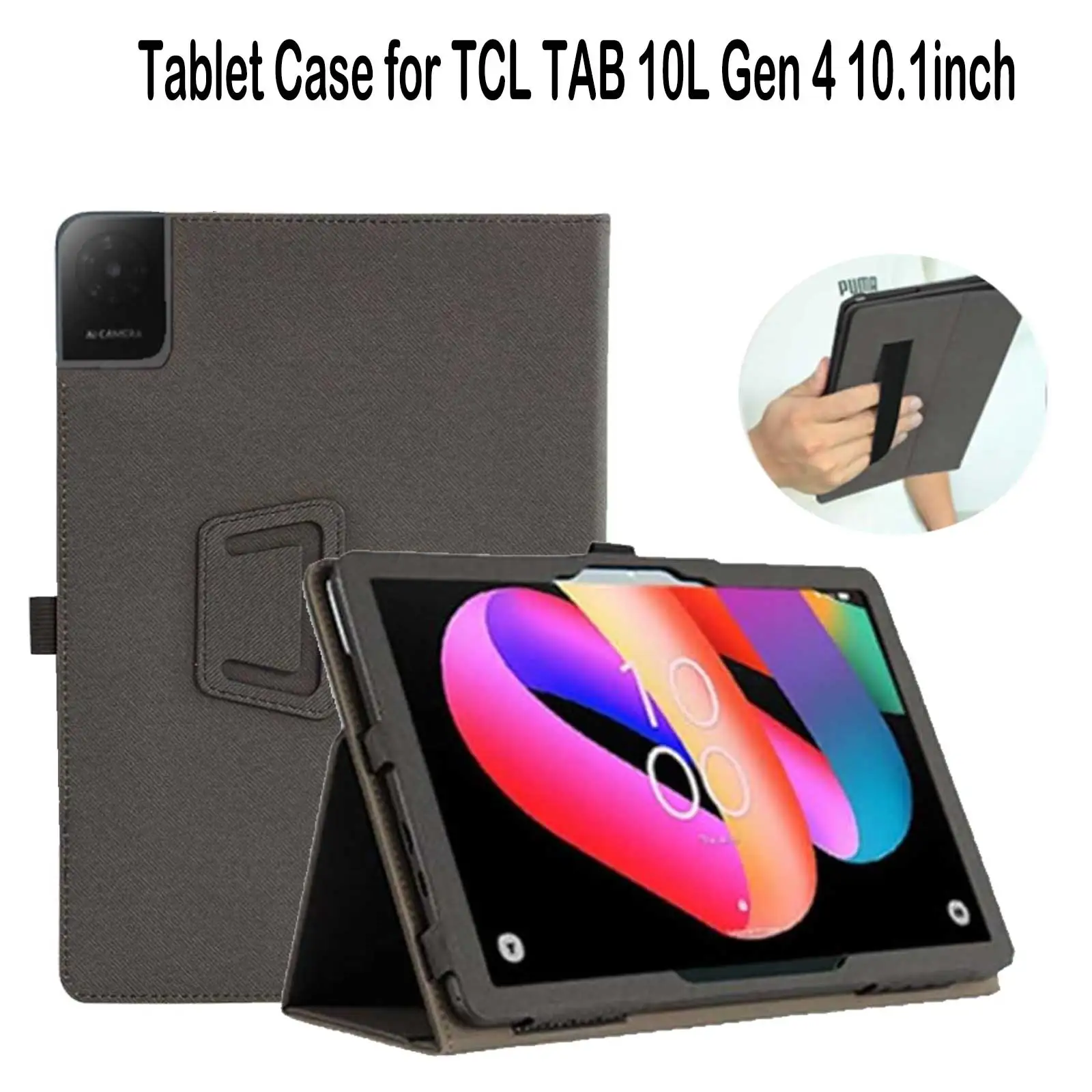 Case for TCL TAB 10L Gen 4 10.1inch Tablet Case Kicktand Fun