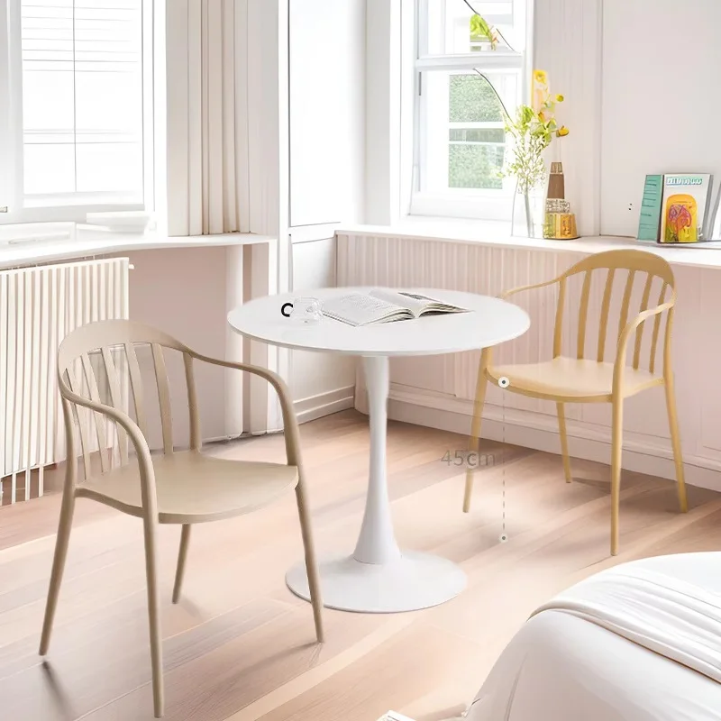 Simple style dining chair pastoral  plastic negotiation meeting  polypropylene  peacock chair
