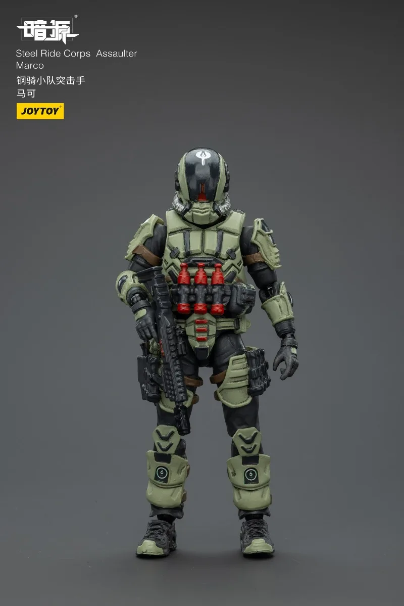 JOYTOY Dark Source UNSC Assaulter Marco Action Figures Doll Collection Decoration Gift Original Model Collect Toys