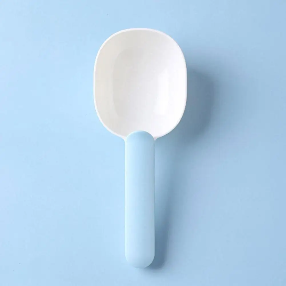 Multifunctional Rice Spoon Home Use Grain Measurement Cup Pet Food Spoon Seal Clamp Kitchen Small Tool Plastic Material