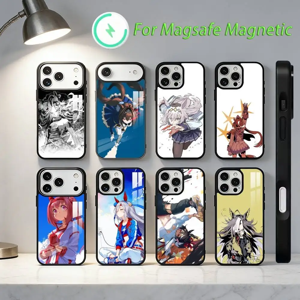 

Крутой чехол для телефона Pretty Derby Game для iPhone 17, 16, 15, 14, 13, 12, 11, Plus, Pro, Max с магнитной беспроводной зарядкой