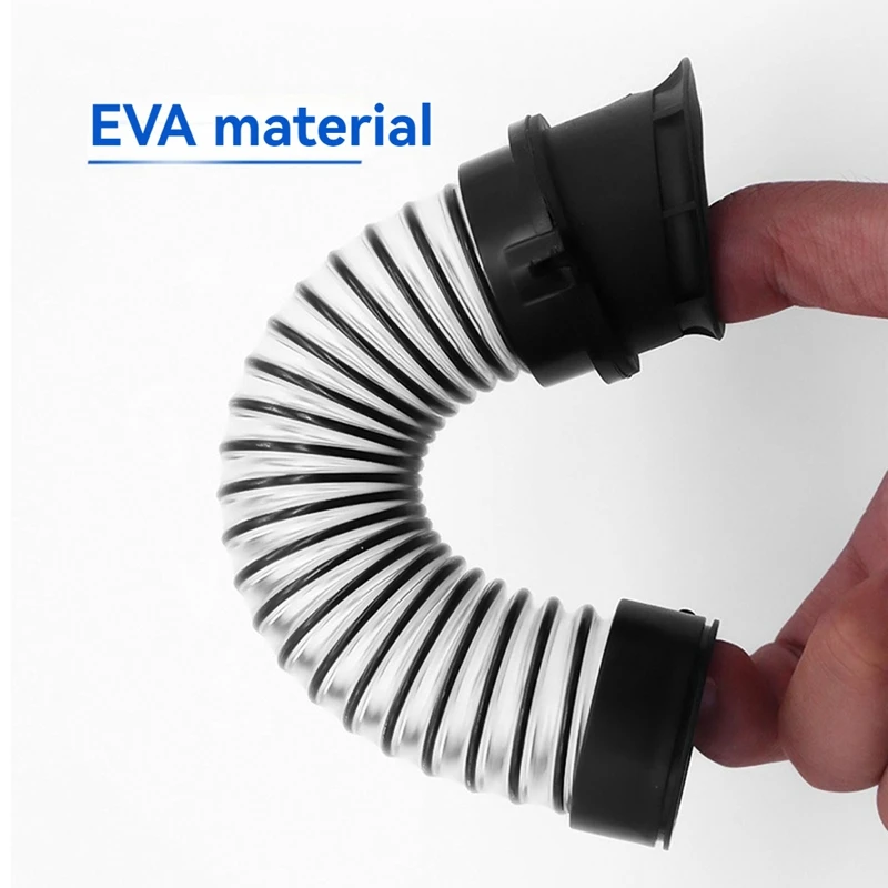 For Bissell Floor Scrubber 4Th Generation Hose Accessories Bendable Connecting Pipe Corrugated Sewage Pipe