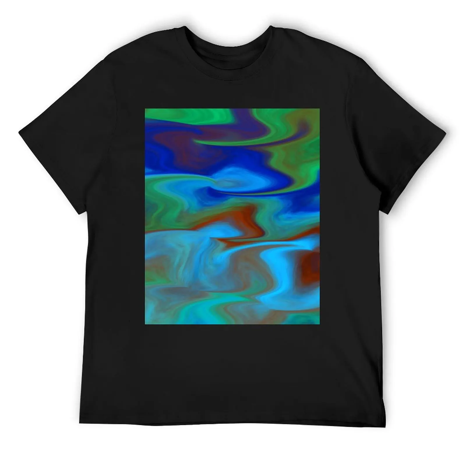 

Blue Abstract T-Shirt funny costumes Personalized t-shirt for a boy man clothes mens clothes