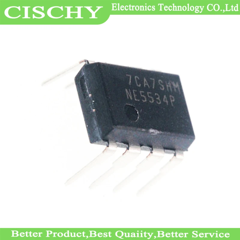 10PCS NE5534P DIP8 NE5534 DIP 5534