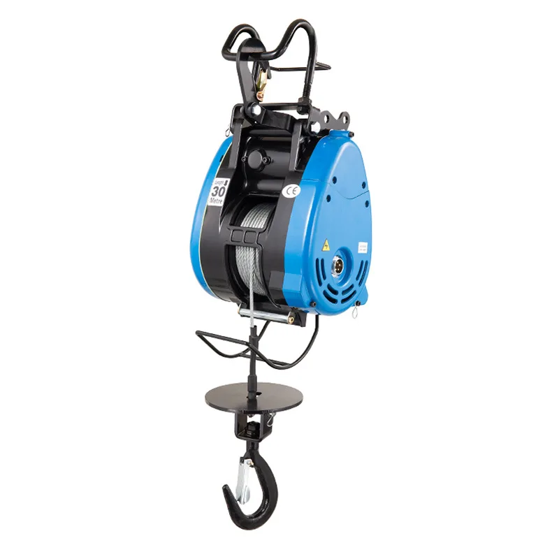 Small King Kong Electric Hoist Household 220V110V Small Crane Portable Hoist Micro Remote Control Hoist
