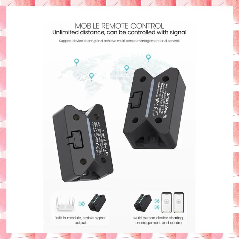 JAJA Tuya Wifi Smart Circuit Breaker Tuya Wifi Smart Circuit Breaker 10A Smart Circuit Breaker