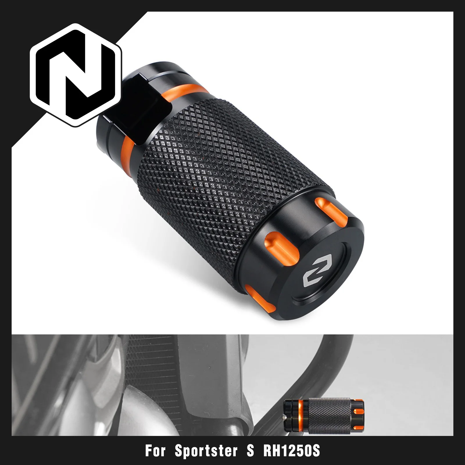 

For Harley Sportster S RH1250S 2021-2024 Motorcycle Rear Brake Lever Pedal Pad Extension RH 1250 S RH1250 S RH 1250S 2024 2023