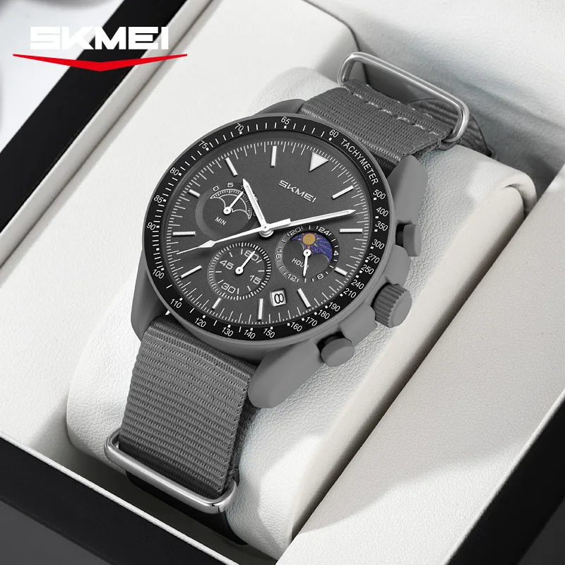 

High Quality Multifunctional Hot Selling Classic Creative Quartz Watches Men Women Moon Phase Moon Watch Personality Watch Women