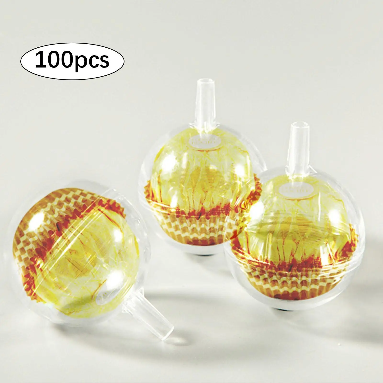 

100x прозрачные коробки для шоколада, чехол для упаковки конфет, чашки для помолвки, дня рождения, Дня святого Валентина, выпускной, День матери