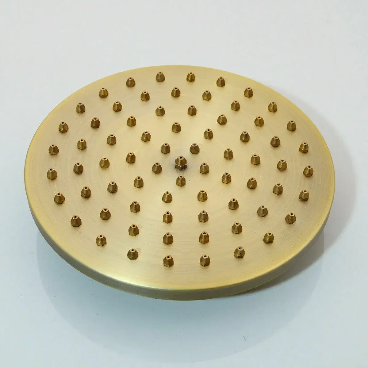 Antique Brass 8 inch Round Rainfall Shower Head ,G1/2