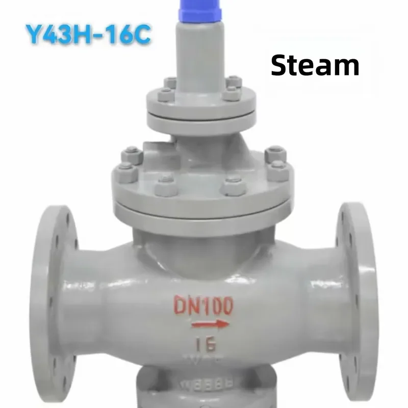 Y43H-16C Pilot Piston Wafer-type Air Pressure Reducing Valve for Petroleum Application Room Temperature Cast Steel