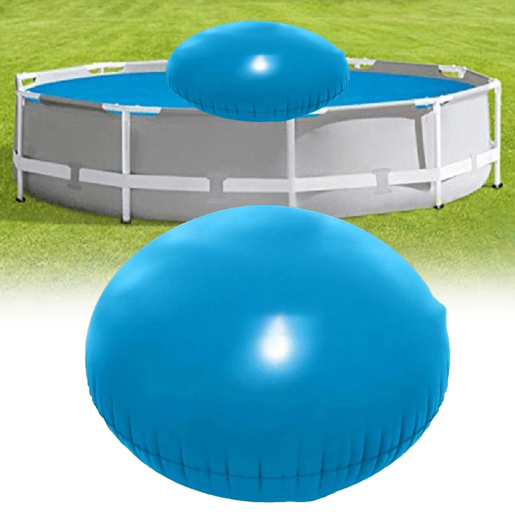 Winter Pool Pillow Set 120cm/150cm With 2pcs 3meter Rope For Pool Cover Blue PVC Inflatable Swimming Pool Protective Pillow