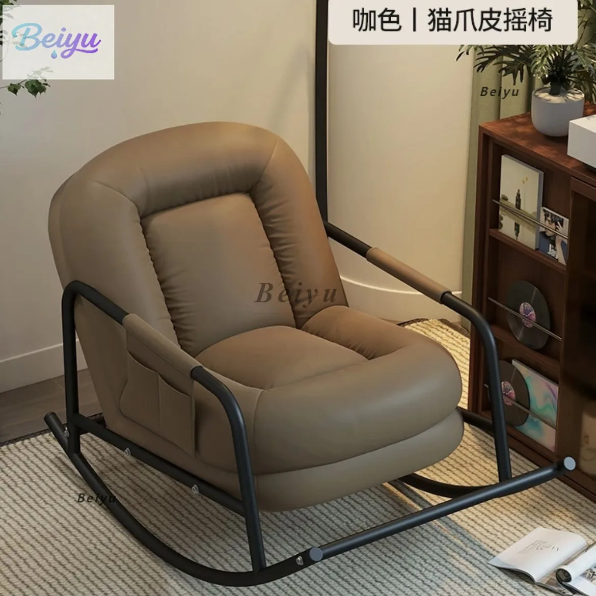 

Ленивый диван-качалка, бытовой диван-кресло, балкон, кресло для отдыха, гостиная, одноместное кресло-качалка для человеческого будка