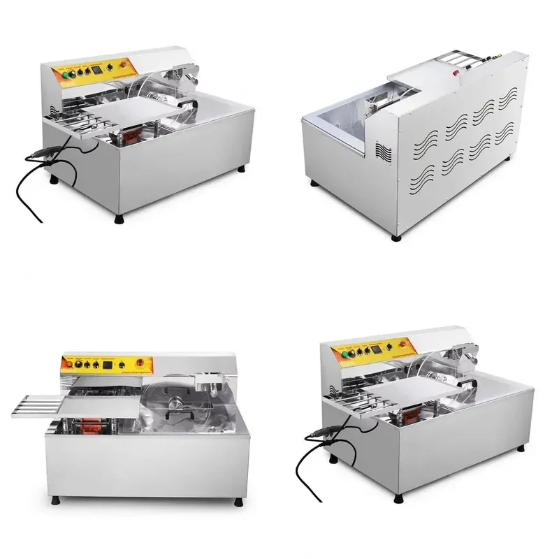 Automatic Chocolate Filling Machine Production Line Wheel Type Chocolate Welding Equipment for Candy Making