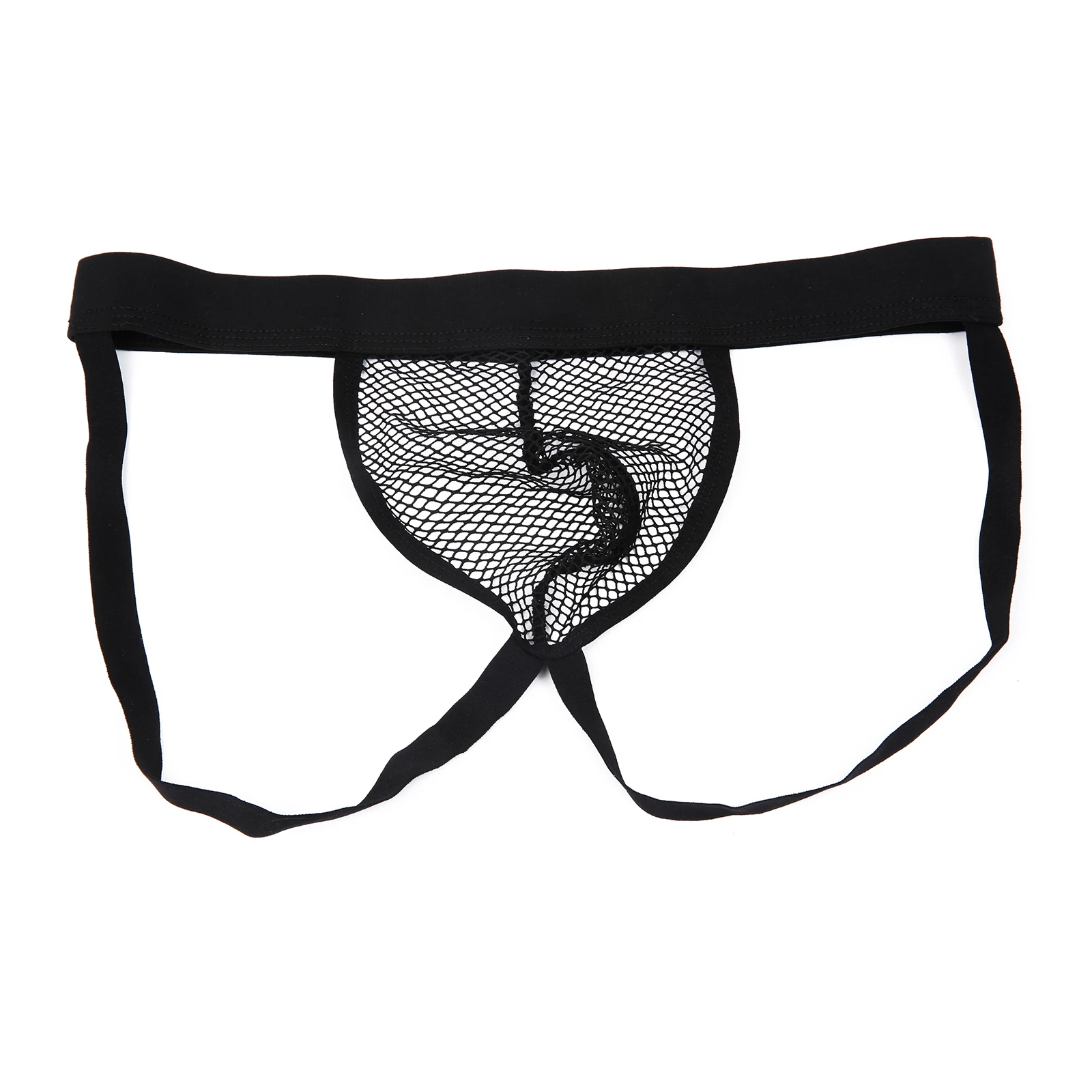 Suspensorio de Fitness para hombre, soporte atlético de malla, ropa interior de gimnasio para hombre, bolsa Jock transpirable, Tanga sin espalda, ropa de gimnasia para hombre Cueca