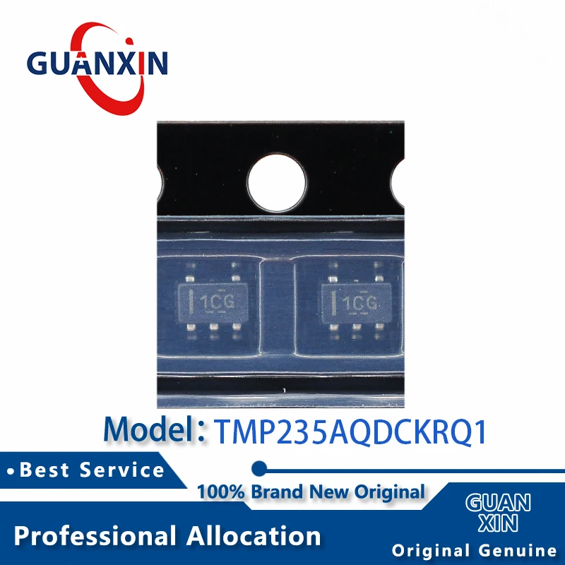 

100% New TMP235AQDCKRQ1 TMP235AQDCKTQ1 Marking 1CG SC70-5 TMP235A