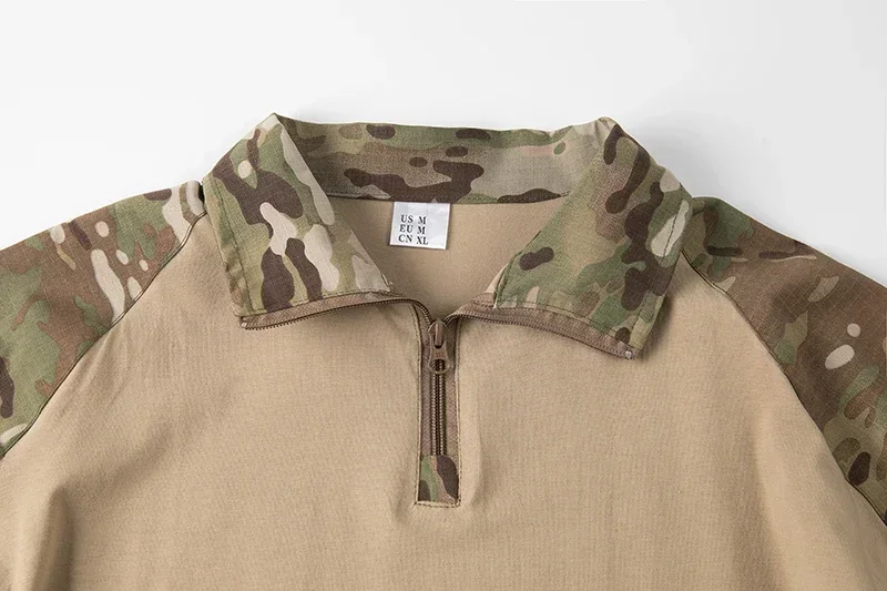Taktische T-Shirts Airsoft Tactic Army Combat Shirts Paintball Jagdkleidung Atmungsaktiv – Detail 10