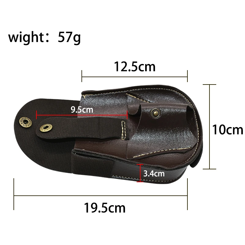 Buitensporten Jacht Katapult Tas Duurzaam Niet-vervormbaar Stalen kogelpakket PU Katapult Tas Het gemakkelijk mee te nemen