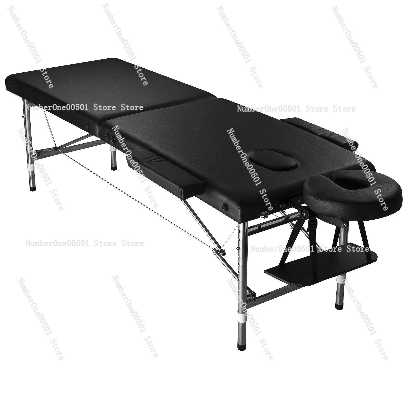 Folding Massage Table 24kg Portable Adjustable Physical Therapy Bed Beauty Table For Home Commercial Use