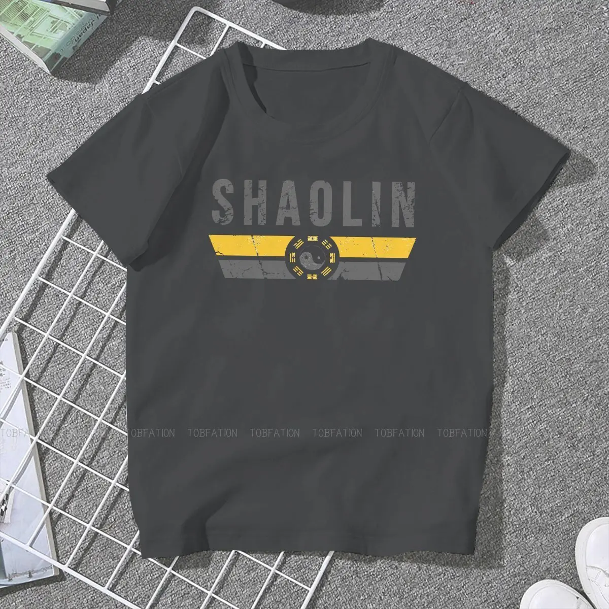 Kung fu meninas t camisa shaolin chinês feminino topos harajuku engraçado t senhoras 4xl camisa de grandes dimensões