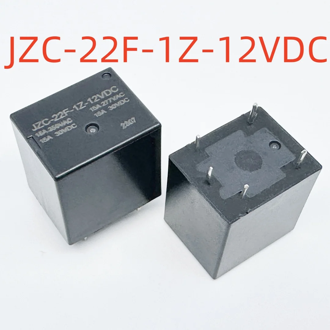 New HHC66F JZC-22F-1Z-12VDC (22FC-15A) Relay 5pins