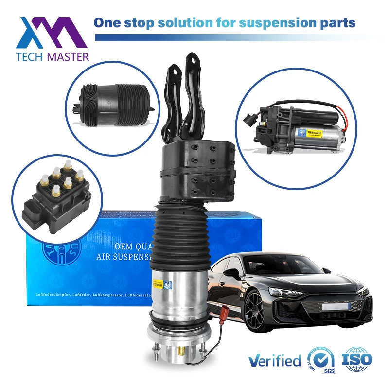 Tech Master New Air Suspension Shock Absorber 9J1616037 For Audi E-Tron Gt For Taycan 2021 Front Left & Right Strut