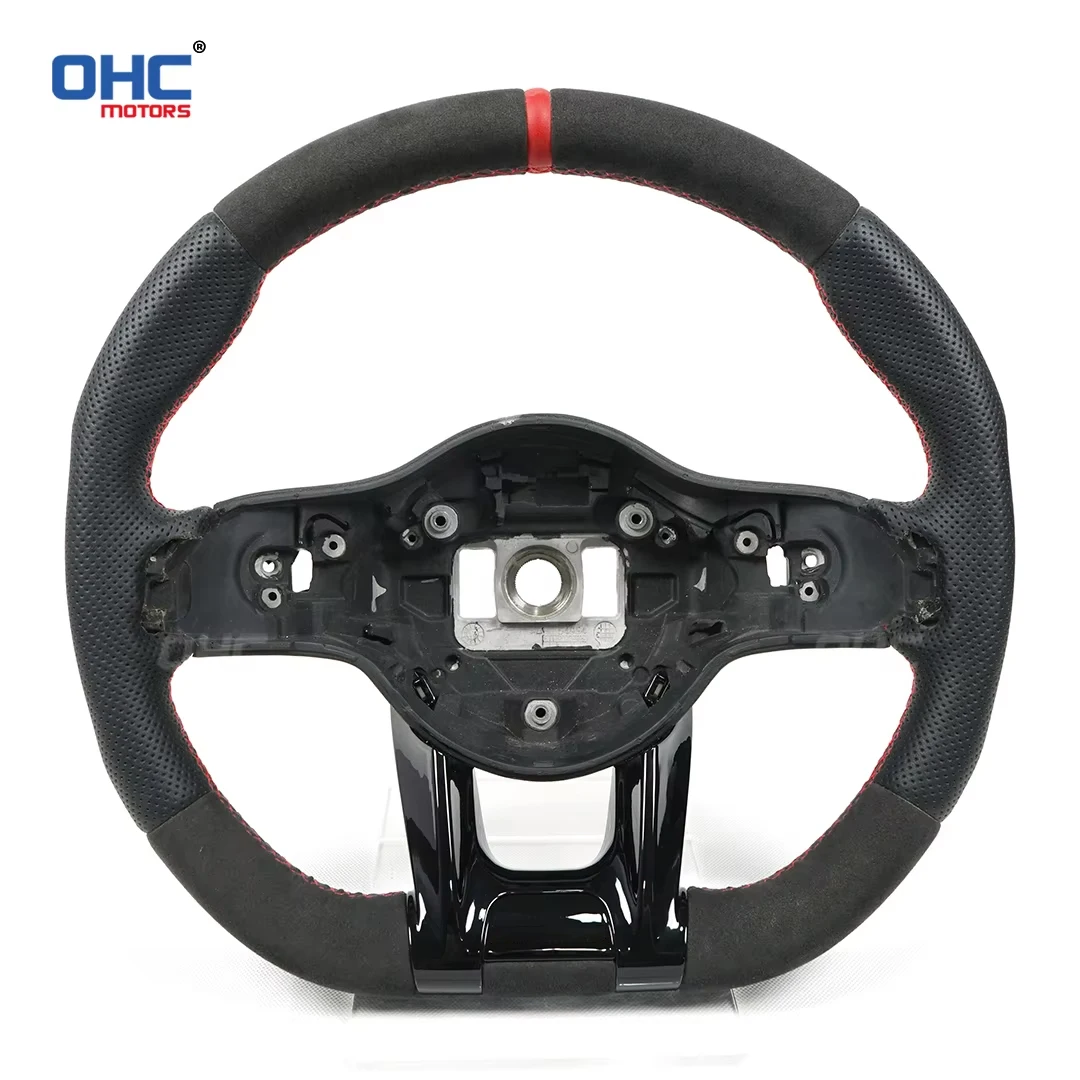 

OHC For Mercedes Benz AMG Customized Steering Wheel leather Alcantara No Airbag Lmprove Driving Experience