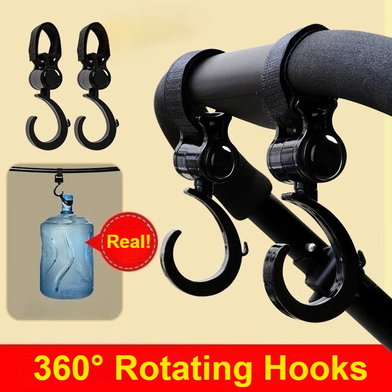 2/5/10Pcs Pram Hooks Multi-Purpose Baby Stroller Hooks for Hanging Diaper Bags Baby Stuff Organizer Baby Stroller Accessories