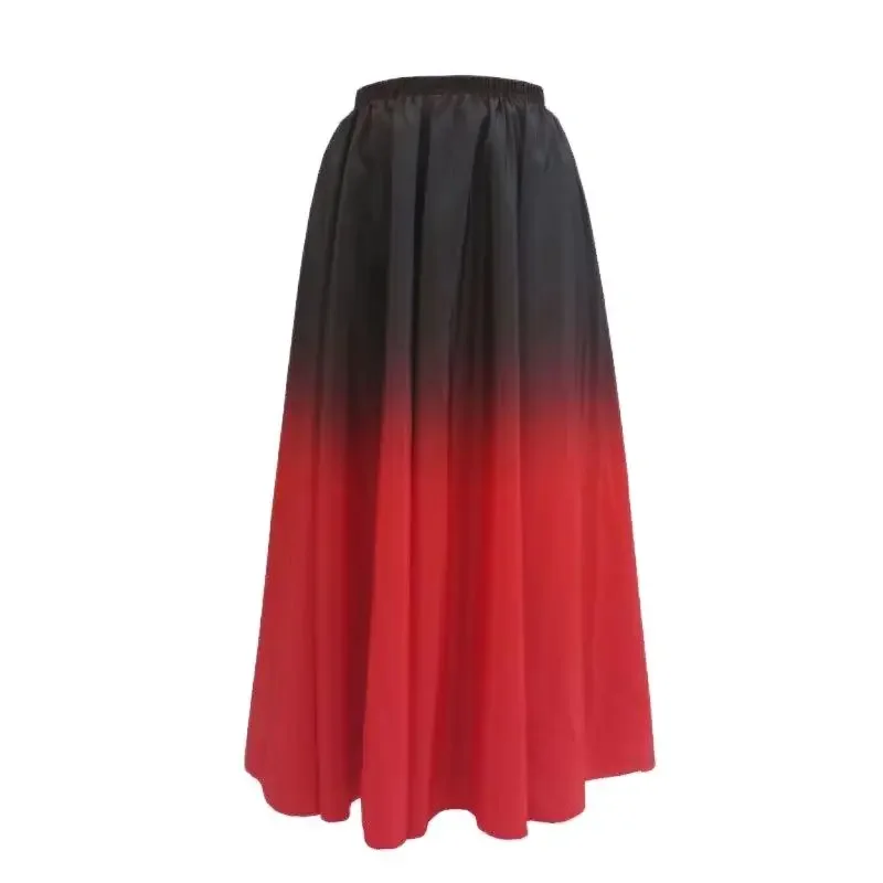 Spanish Flamenco Dance Performer Vestidos para Mulheres, Performance de Palco, Saias Dançantes, 360 °, 540, 720 Graus, Trajes Femininos, Novos