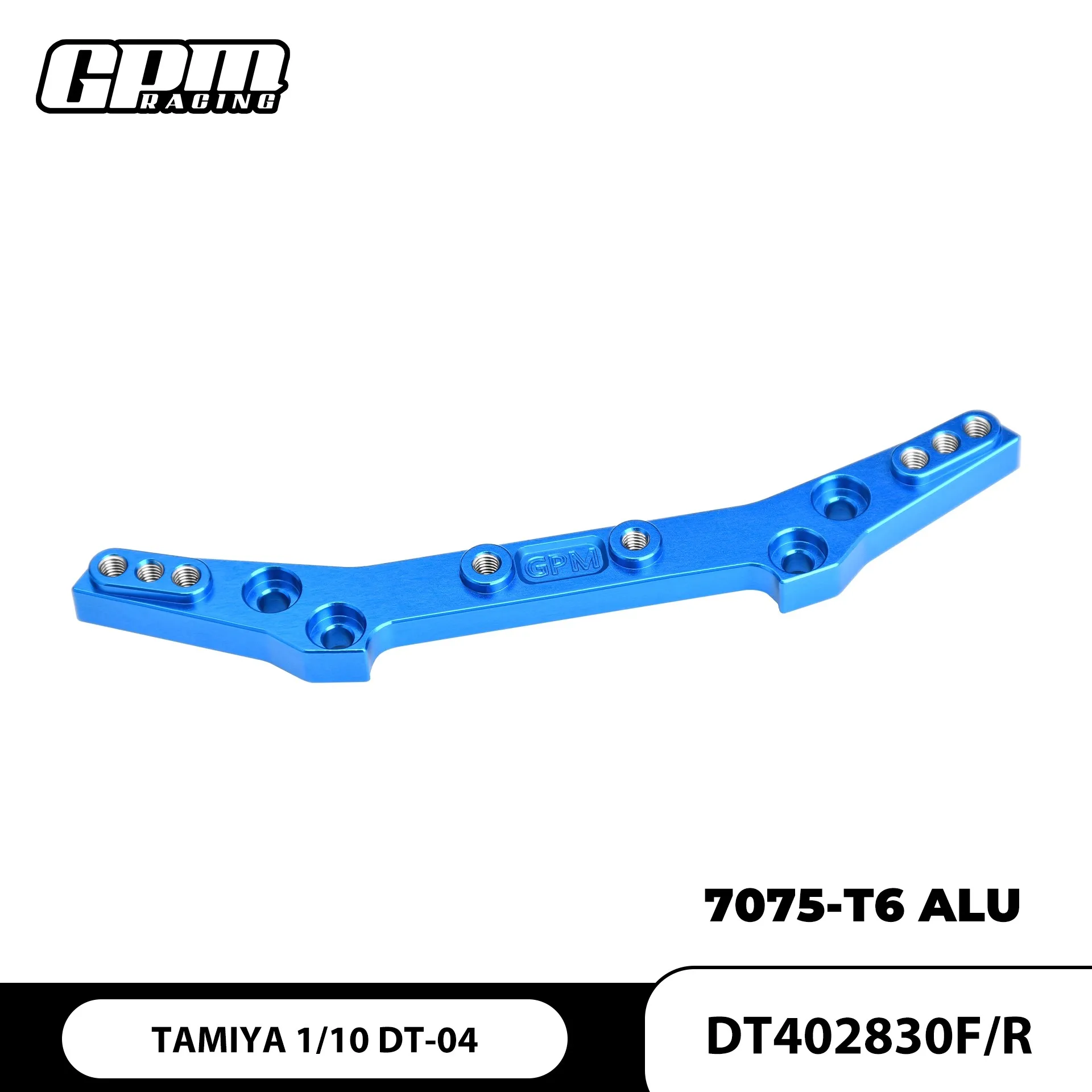 

TAMIYA 1/10 DT-04 RC FIGHTER NXGEN Aluminum 7075 Front and Rear Universal Suspension Bracket