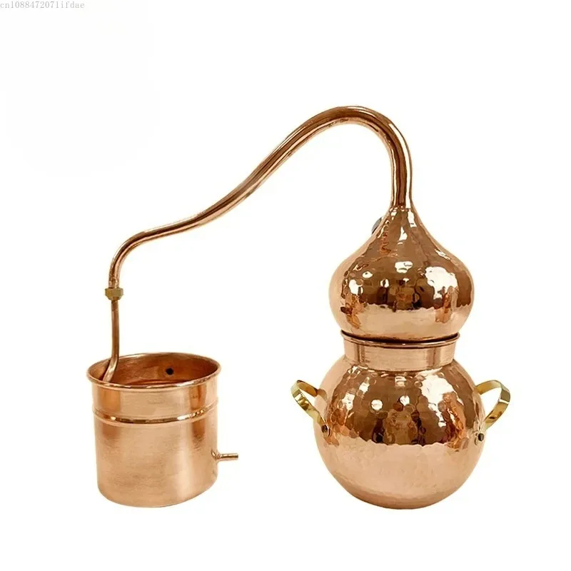 

2L Hydrolate Mini Oil Extracting Machine Rose Water Alembic Still Herb Home Essential Oil Distiller