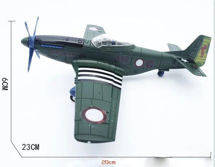 4d montagem avião montado nos lutador p51 modelo 1/48 rápido avião militar brinquedo