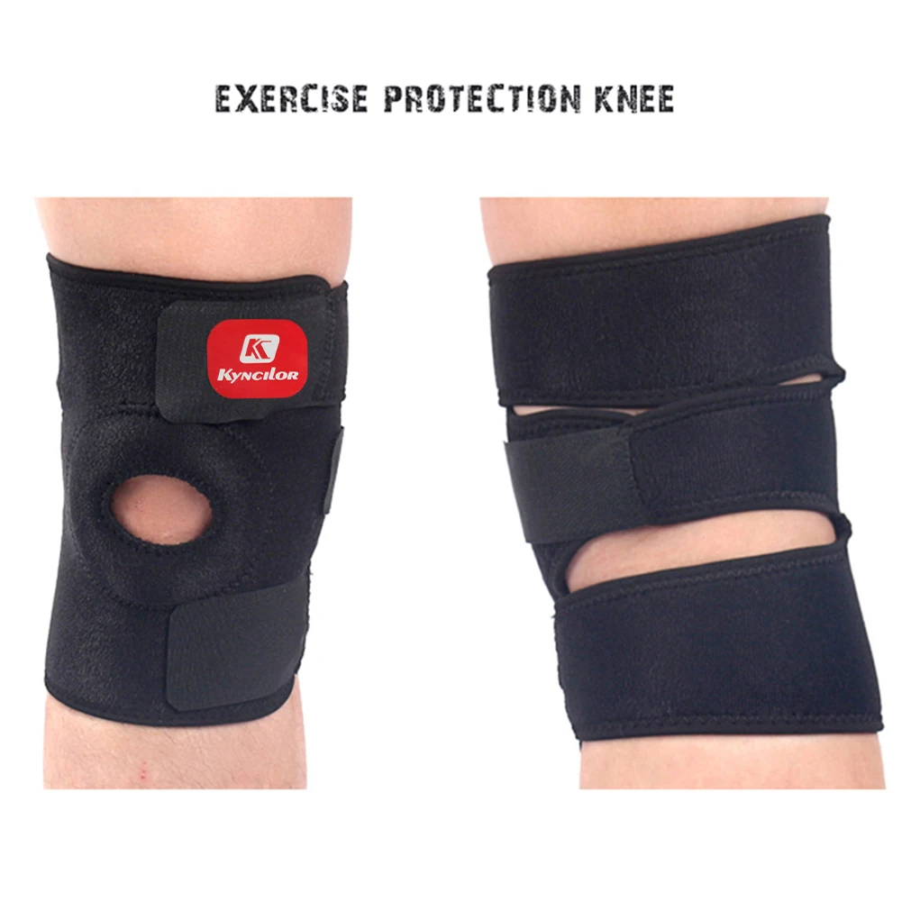 1PC Orthopedic Knee Pad Knee Brace Support Sleeve Adjustable Patella Stabilizer Protector Elastic Bandage Sport Kneepad Guard