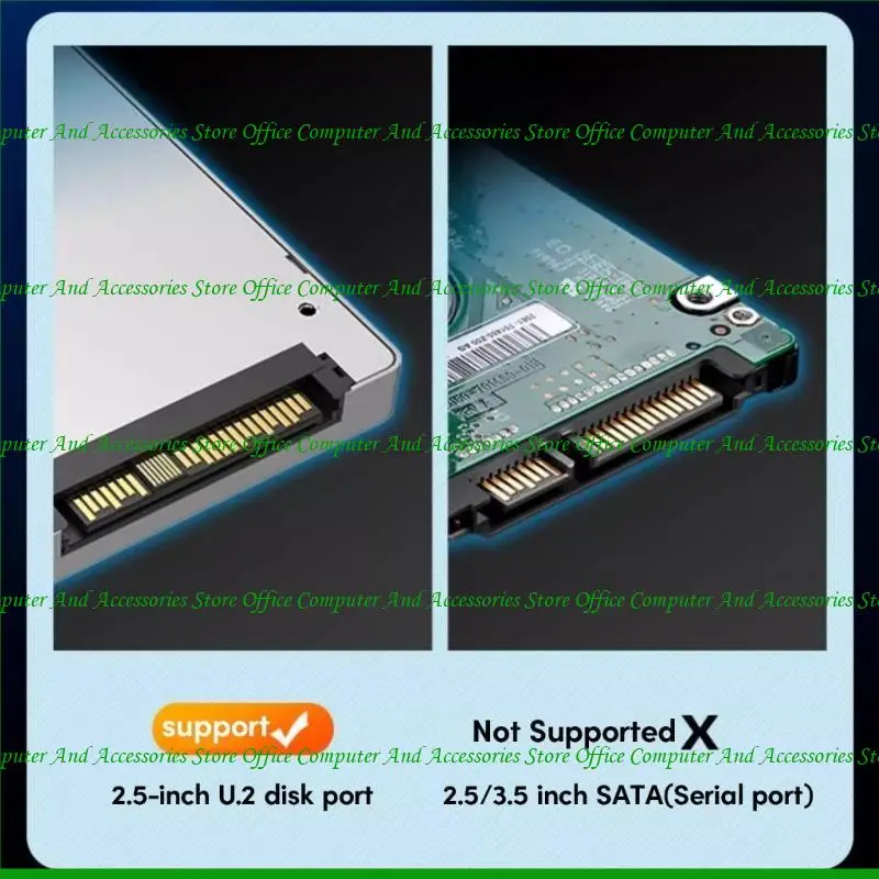 

U55C Hard Drive Base 2.5inchesU2 HDD Enclosure Station Up to 10Gbps PowerFree