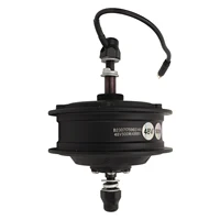 Motor de cubo de engranaje de bicicleta eléctrica, 48V, 500W, sin escobillas, tracción trasera, resistente al agua, Metal, piezas de actualización de bicicleta eléctrica