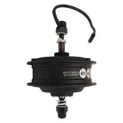 48V 500W Electirc Bicycle Gear Hub Motor Brushless Rear Drive Waterproof Metal Electric Bike Hub Motor for Bike Upgrade Parts