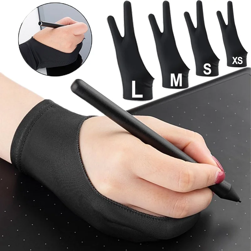 

Антисенсорные перчатки для рисования, противообрастающие перчатки для рисования для iPad, планшета, цифровой доски, сенсорный экран, живопись, художественные офисные принадлежности