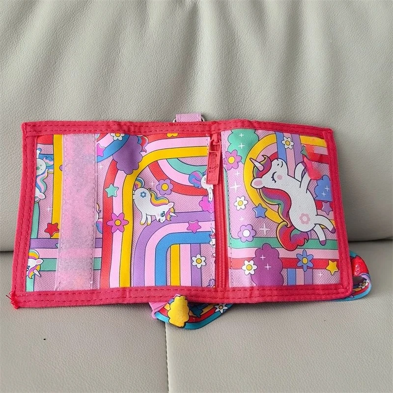 Australian Card Bag Series Student Wallet Storage Men's Short Wallet Subway Bus Card Neck Bag Portable Cartoon Decoration Pack view 5