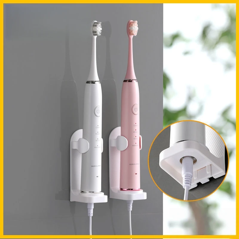 Einstellbare Zahnbürste Halter Elektrische Zahnbürste Basis Silikon Non-slip Wand Halterung Pinsel Körper Rack Adapt 99% – Detail 7