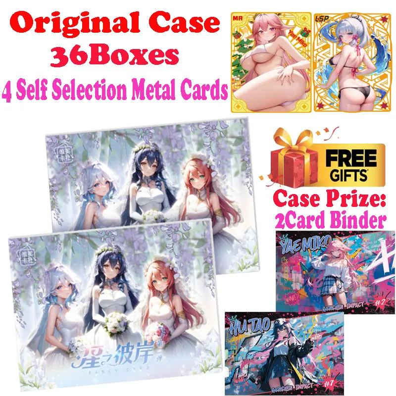 Wholesale 2024 Newest Beyond The Star A4 Size Collection Card Board Goddess Story Waifu Doujin Toys ACG TCG Hobbies Gift