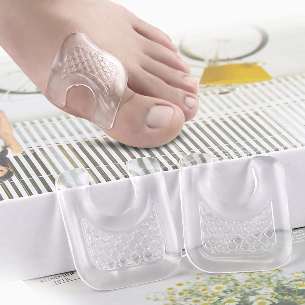 Cushions Pain Relief Silicone Gel Insole Foot Corn Protector Sticker U-Shaped Gel Callus Pads Forefoot Pads Toe Protector