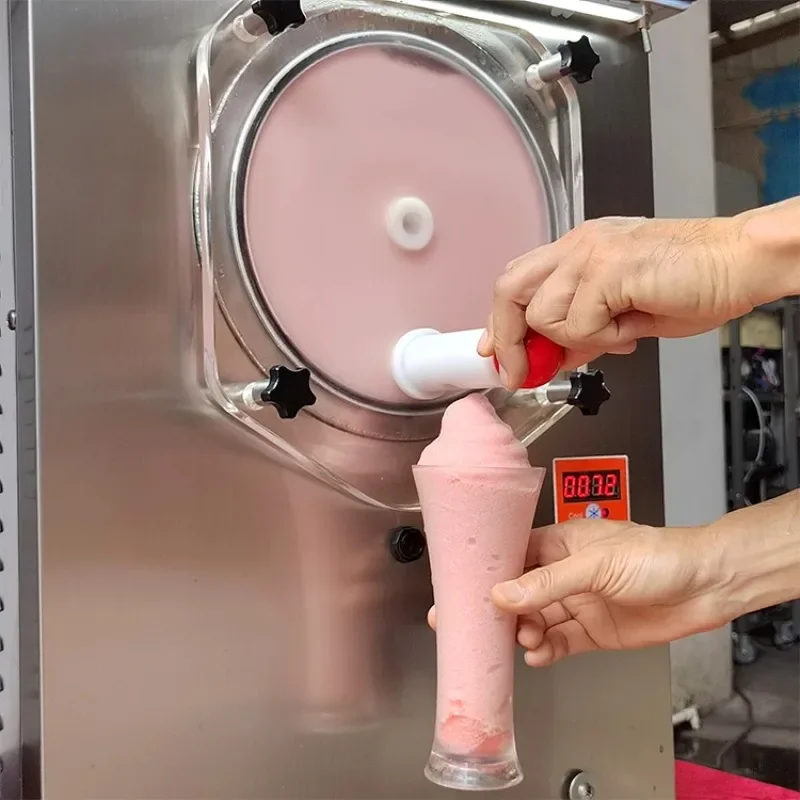 Totally-enclosed Stoeling Frozen ice slushy granita machine/cocktail machine/milk shake with led light