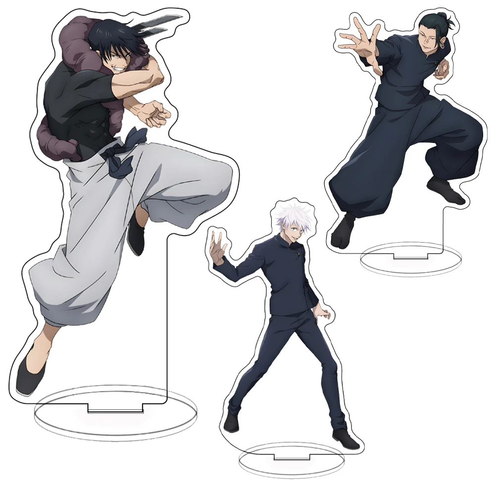 Anime Acrylic Stand Ryomen Sukuna Geto Suguru Satoru Gojo Fushiguro Megumi Signboard Desktop Decorations